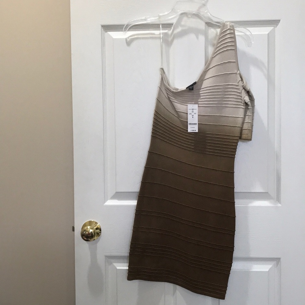 One Shoulder Dress by 2b Bebe!